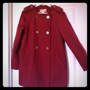 Michael Kors Double Breasted Rain Jacket